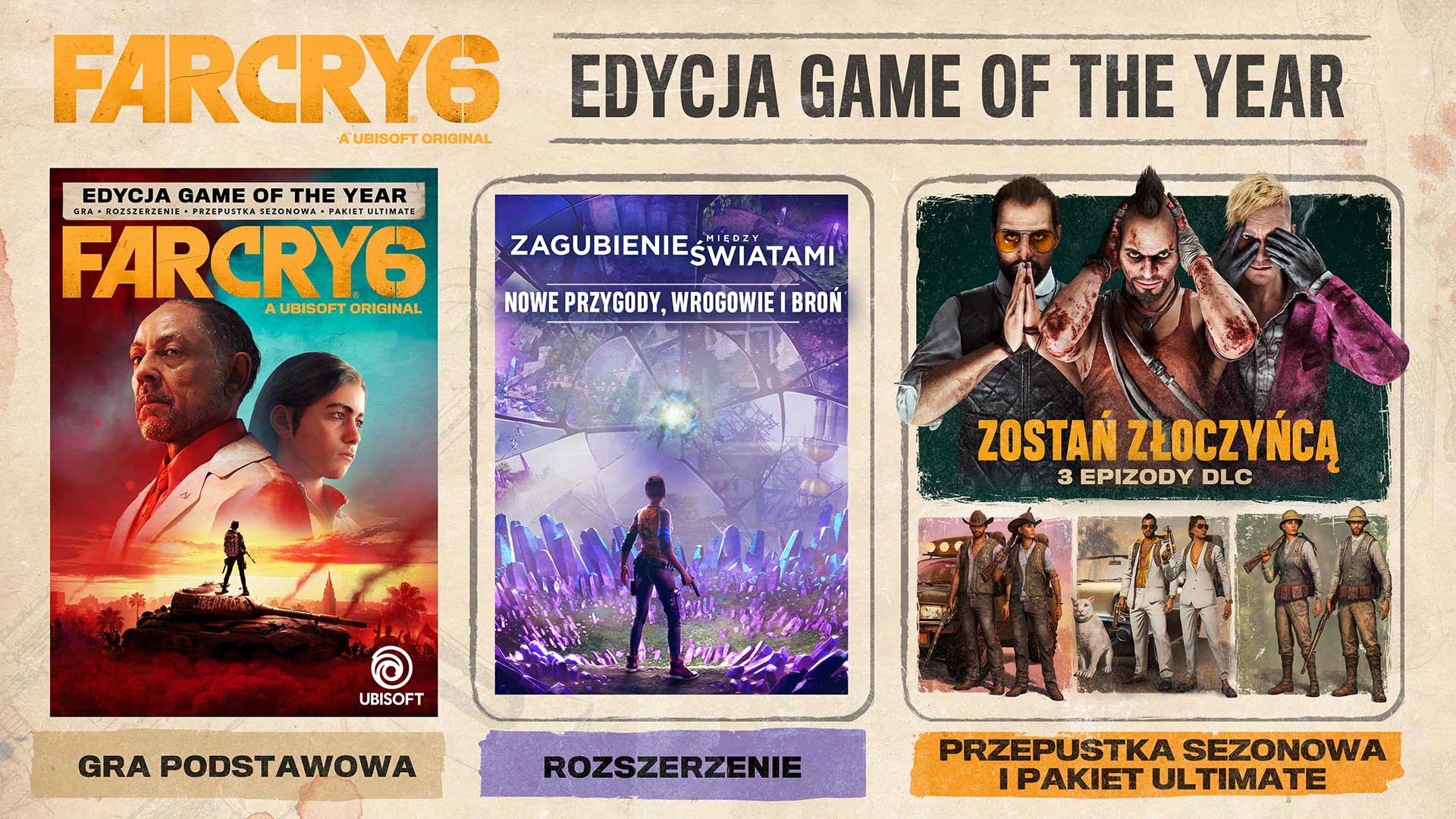 Far Cry 6 - Game of the Year Edition includes