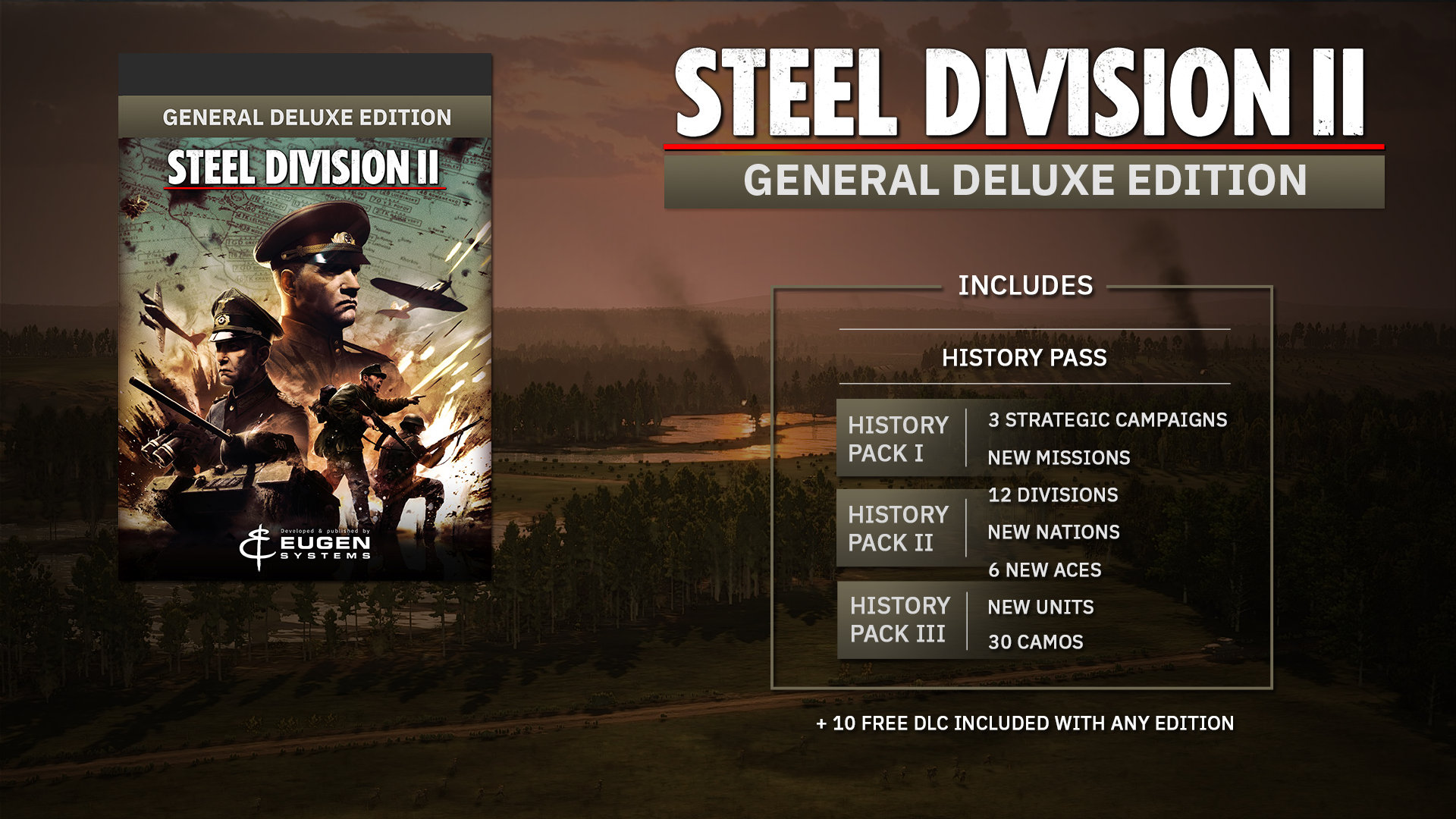 Steel Division 2 - General Deluxe Edition includes